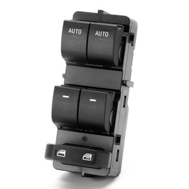 Power Window Switch Master for 2013-2019 Ford F250 F350 F450 F550 Super Duty,2016-2021 F650 F750 Window Control Button for Ford Left Driver Side Door Lock/Unlock Switch for CC3Z14529BA DWS1807 1S15621