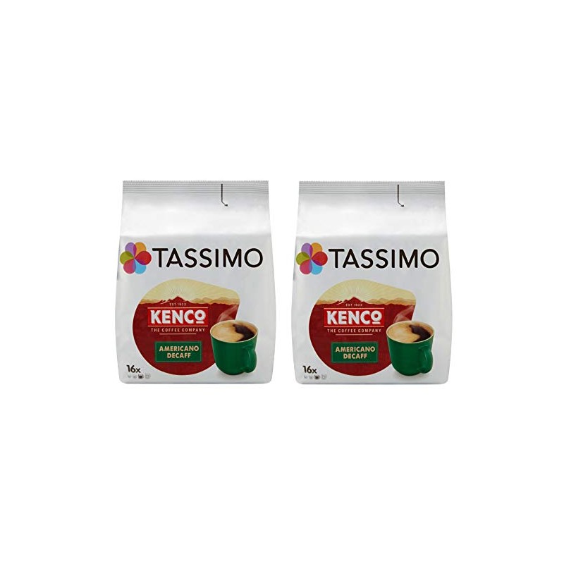 Tassimo T Discs Kenco Americano Decaf (2 Pack, 32 T