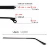Metal Glasses Replacement Temple Eyeglass Arms Legs Glasses Repair Kit