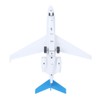 25.5cm G650 Aircraft Model Toy Pull Back Airplane Children Toy