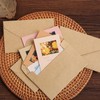 60 Pcs/Set Mini Kraft Envelopes Brown Kraft Paper Envelopes Kraft
