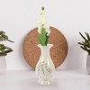 NUOBESTY Ceramic Buddhist Flower Vase Buddha Flower Vase Guanyin Water