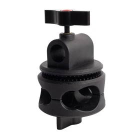 NovelGoal Swivel Grip Head Clamp Angle Tilt Mount Wheel Clamp Connector Bracket for Boom Arm Reflector Holder Stand Photo Studio Accessories
