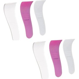 6pcs Portable Hair Wax Cleansing Spatulas,Non-Stick Wax Spatulas Hair Removal Applicator Reusable Scraper Hard Wax Sticks,Hair Removal Waxing Spatulas,Hair Waxing Removal Beauty Tools,Random Color