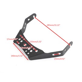 Topteng 10" Light Handlebar Mount Clamp Mounting Bracket For ATV Honda TRX450R 250X 300EX 400EX TRX 700XX Kawasaki KFX Yamaha YFZ Suzuki LTZ