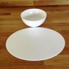 Oval Placemat Set - Gloss Light Pink 4 Placemats Standard