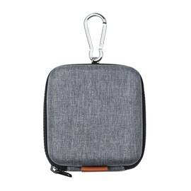 Kenko 703236 Carrying Case for Lens Filters, Semi-Hard Filter Case, Holds 3.2 inches (82 mm), Holds 6 Pieces, Bellows Type, Includes Carabiner, EVA