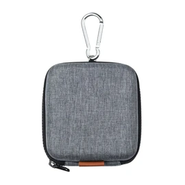 Kenko 703236 Carrying Case for Lens Filters, Semi-Hard Filter Case, Holds 3.2 inches (82 mm), Holds 6 Pieces, Bellows Type, Includes Carabiner, EVA