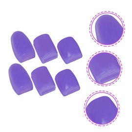 Levemolo 6pcs Sax Side Key Pad Saxophone Key Cushions Saxophone Accessories Mouthpiece Clip Sax Side Button Covers Instrument Accessory Press Pad Silica Gel Purple