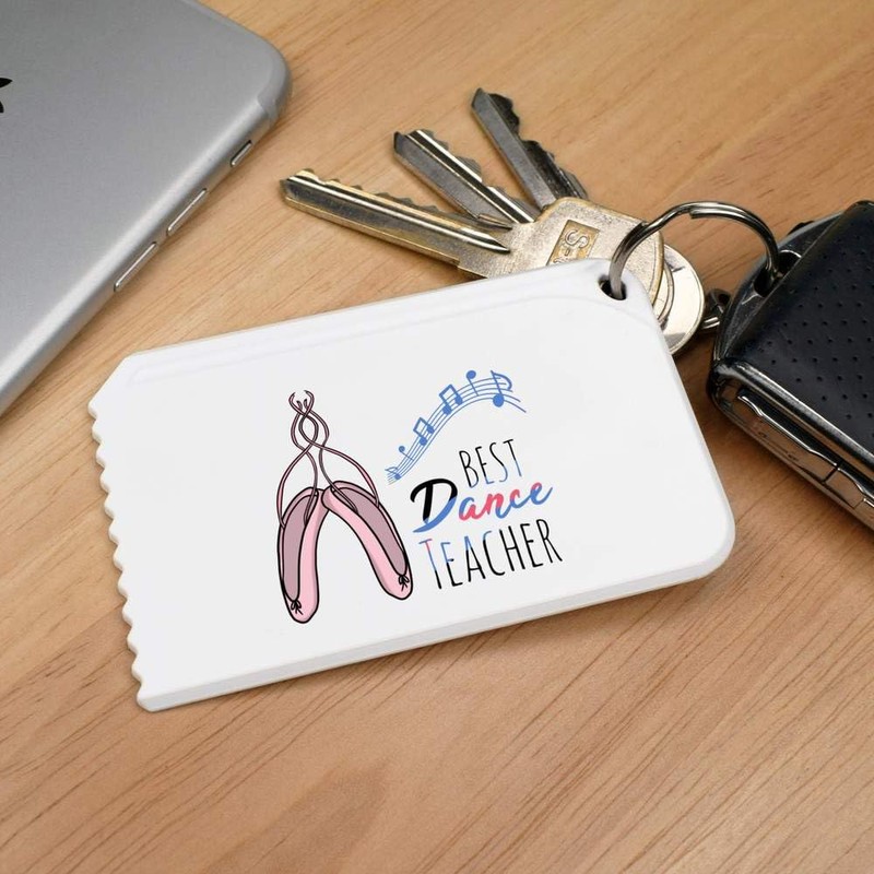 Azeeda 'Best Dance Teacher' Plastic Ice Scraper (IC00037135)