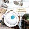 Pack of 2 Kerafactum Glass Pot Lid with Stainless Steel