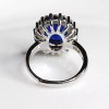 Dtup Anillo De Compromiso Lady Di Princesa Katte Plata S925