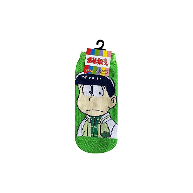 Small Planet Osomatsu-san Women's Socks Choromatsu PE1002J Green