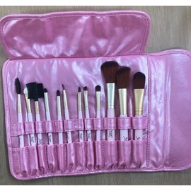 VAVOLA 12 Pcs - VAVOLA Make Up High Quality Charm Soft Brush (Pink)