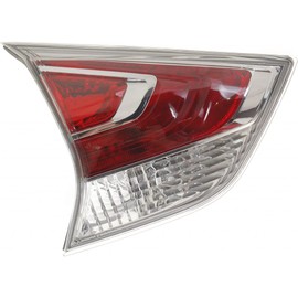 CarLights360: For 2014 2015 2016 Nissan Rogue Tail Light Inner Driver Side LED w/Bulbs DOT Certified For NI2802103