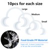 10 Pieces C-Shape Cheek Retractor, Disposable Mouth Opener for Dental