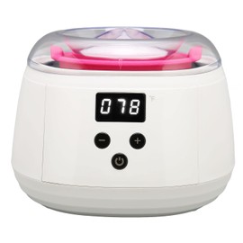 Kadimendium Máquina Calentadora de Cera, Calentador Eléctrico de Cera Dura de Aluminio Profesional Seguro de Moda para Mujeres para el Hogar (Enchufe estadounidense)