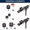 Quick Release Clamp for Arca Swiss RRS Rail Plate Nodal