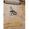 Pastry Ravioli Cutter Dual-Wheel Stainless Steel Pasta Proffessional Craftsmanship Baking