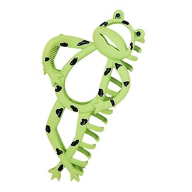 FRCOLOR Cartoon Frog Shark Clip Big Claw Clips for Thick Long Hair Big Claw Clips for Thick Hair Jaw Clips for Thick Hair Decorative Hair Clips Hair Clips Claw Alloy Scratch Women's Dense