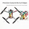 Drone Stickers Set Waterproof Skins Sticker Compatible for DJI Mini