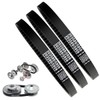 3 Pack 203589/5959 Go Kart Drive Belt for 30 Series