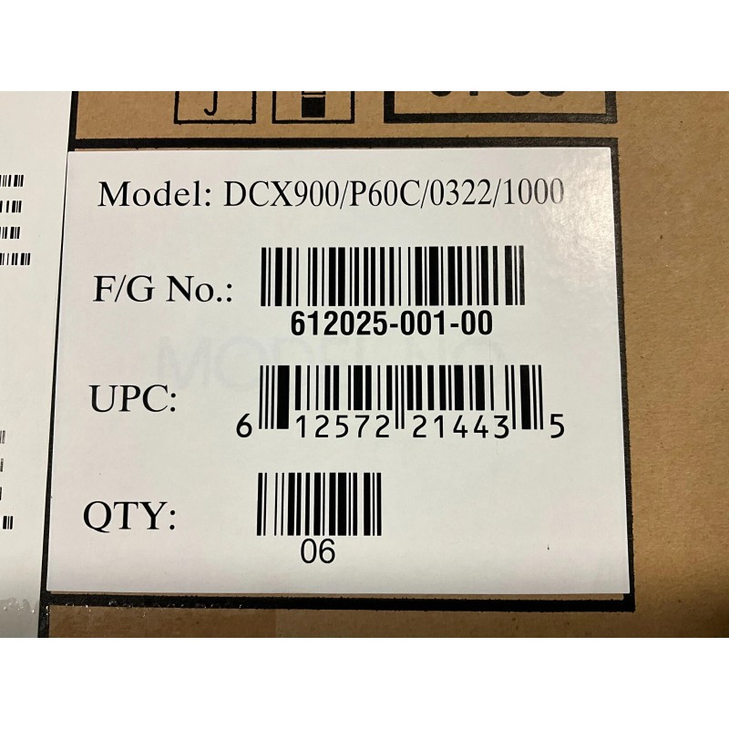 ARRIS New Arris 612025-001-00 TIVO SET-TOP BOXMODEL DCX900/P60C/03