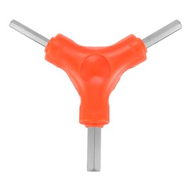 sourcing map Y-Shaped 3 Way Bike Hex Wrench 5/6/8mm Y-Type Internal Hexagon Wrench Kit All-in-One Multi Portable Biking Torque Spanner for Bicycle Cycling Repair Hardware Tools, Yellow