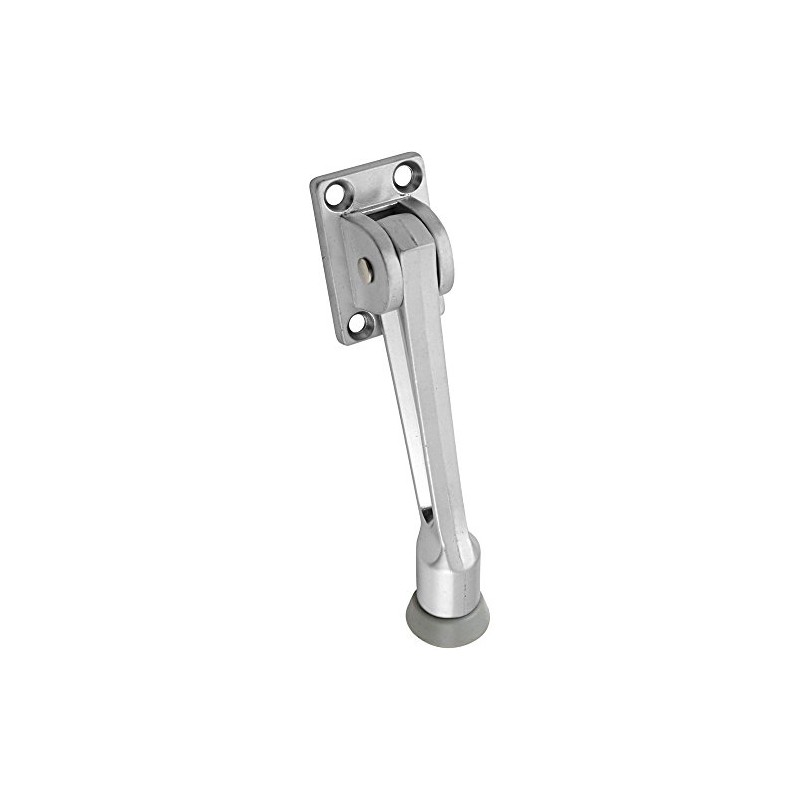 National Hardware N273-557 V239 Kickdown Door Stop in Satin Chrome,5