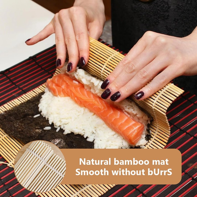 IKOPFLN 2 Items Sushi Set Sushi Mould, Multifunctional Sushi Maker,