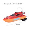 Wireless Remote Control Boat 2.4Ghz Radio Controlled Boat High Speed
