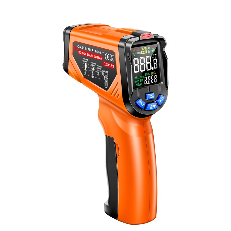 ANENG TH06 Infrared Laser Thermometer -20℃~750℃ / -4℉~1382℉ VA Reverse
