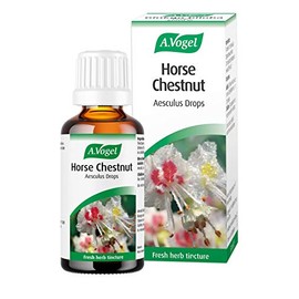 A.Vogel Horse Chestnut Aesculus Drops | Botanical Food Supplement | Extract of Fresh Aesculus Seeds | Suitable for Vegans | 50ml