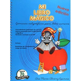Mi libro mágico ejercicios caligráficos cursiva preescolar