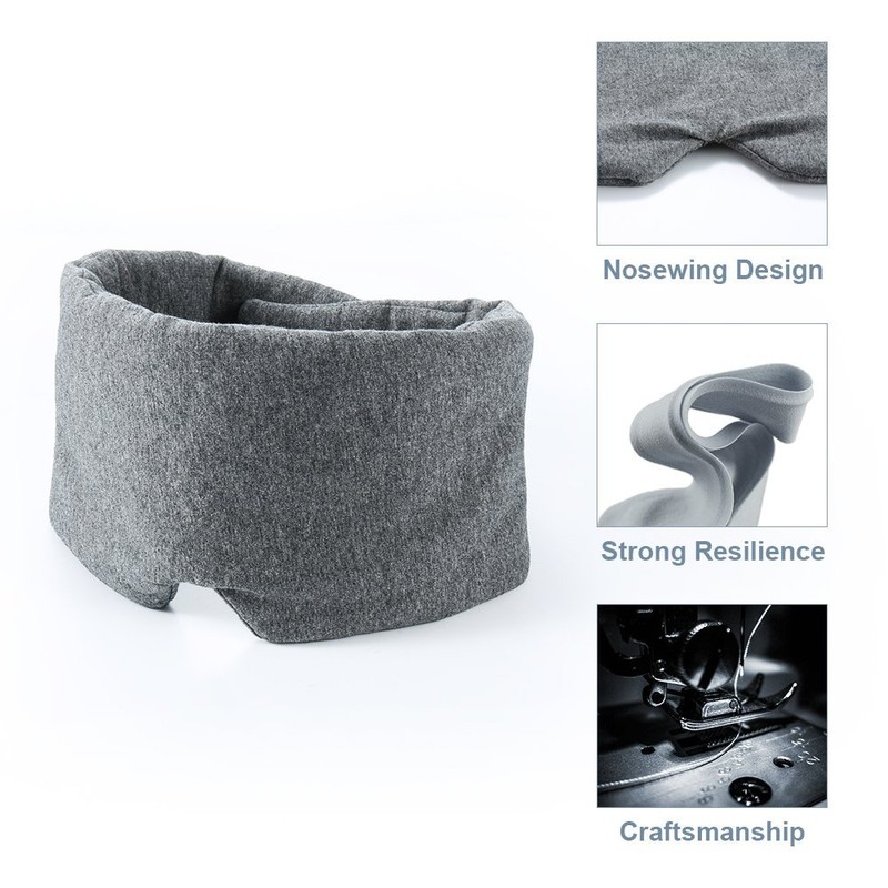 FRESHME Cotton Sleep Eye Mask for Women Men - 100%