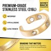 MagnetRX® Magnetic Ring for Women - Elegant Crystal Ring -