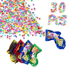 siawadeky 30pcs Inflatable Extruded Confetti Set of 30 Funny Handheld Confetti Glitter Wedding Confetti Atmosphere for Flower Shower, Wedding, Celebration, Birthday, Party, Christmas, New Year, Event