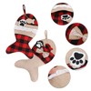 Christmas Stocking for Dog, 2 Pack Bag Ornaments for Christmas