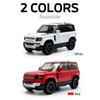 RASTAR 1/43 Diecast Model Car Land Rover Defender 90, Durable,