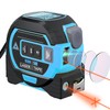Chamgeco Almighty Ruler Laser Rangefinder, 3-in-1 Infrared Laser Tape Measure,