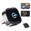 MUKEAO Adaptador Inalámbrico 2 en 1 para CarPlay y Android
