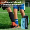 Children's Football Shin Pads Small Black XS (Black, XS)