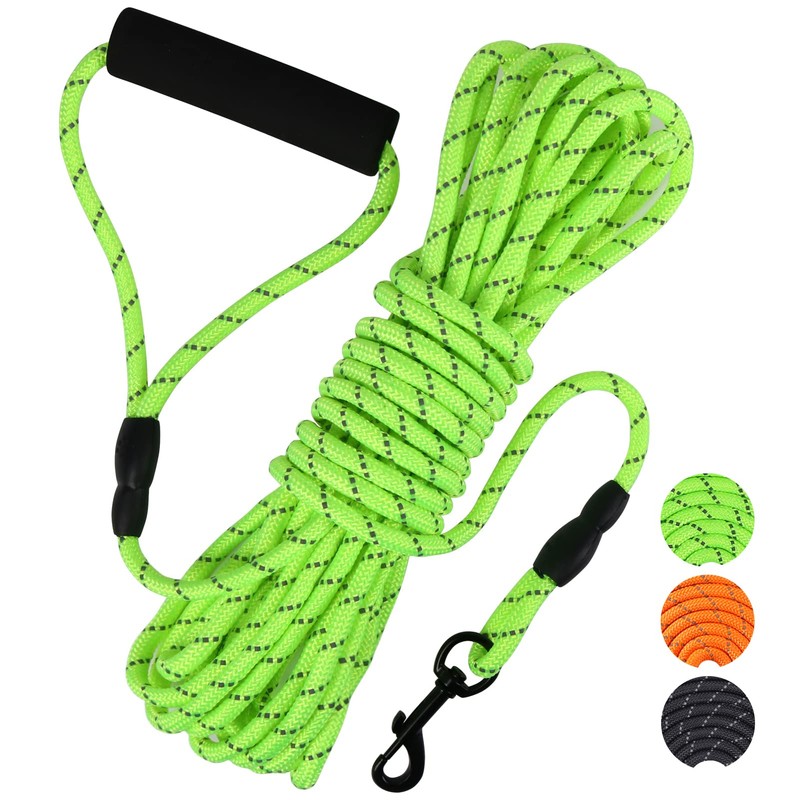 Vivifying Floating Long Dog Leash, 32ft Dog Training Leash for