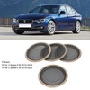 4Pcs Inner Door Horn Frame Car Speaker Audio Panel Cover