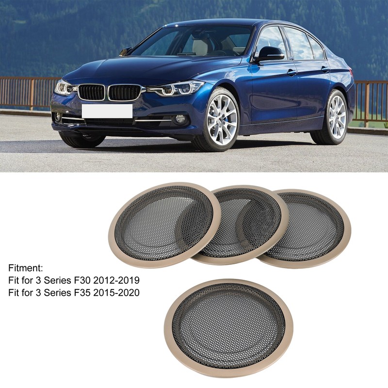 4Pcs Inner Door Horn Frame Car Speaker Audio Panel Cover