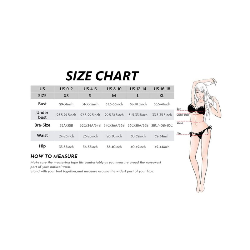 SHEKINI Women's Triangle Bikini Bathing Suits (Medium, Black)