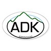 CafePress ADK Oval Oval Sticker Car Bumper Sticker