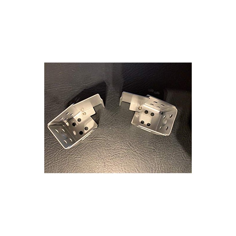 CUSTOM PLUS PAIR OF VENETIAN BLIND BOX BRACKETS 25MM X