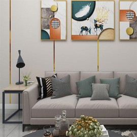 LKYJD Peel and Stick Molding Trim, Flexible Wall Ceiling Floor Cabinet Tile Edge Moulding(Brushed Bronze,3mx8mm)