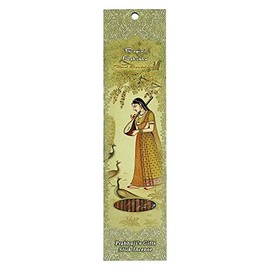 Prabhuji's Gifts Ragini Kakubha Hand-Rolled Spiritual Incense Sticks from India - Aromatic Sticks - Stick Incense for Meditation - Yoga, Relaxation, & Aromatherapy Incense - Romance